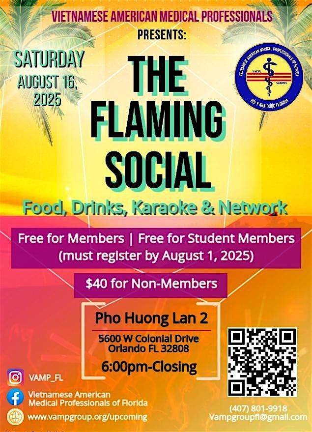 Summer Flaming Social, 16 August | Event in Orlando | AllEvents