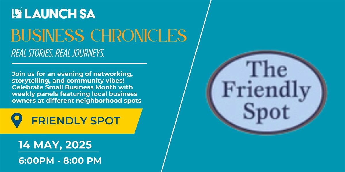 Business Chronicles: Real Stories. Real Journeys- South Side, 14 May | Event in San Antonio | AllEvents