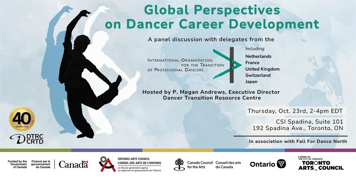 Global Perspectives on Dancer Career Development, 23 October | Event in Toronto | AllEvents