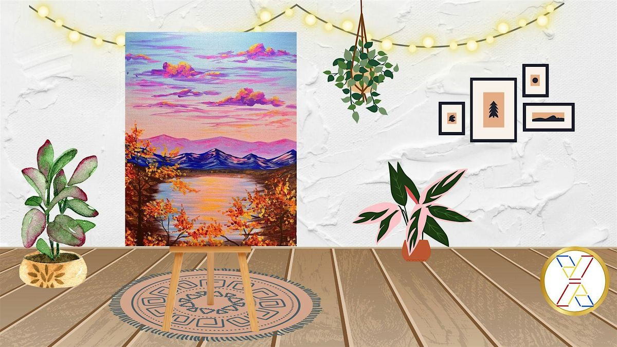 Paint Night : “Sherbert Skies over Mountain Highs", 7 September | Event in Carbondale | AllEvents