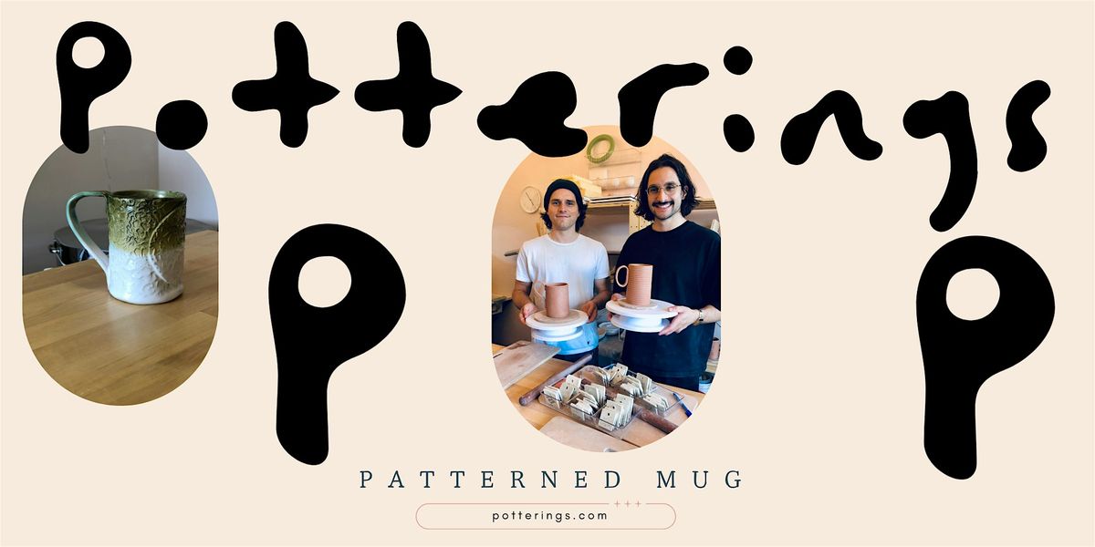 Potterings Workshop Make a Patterned Mug, 22 March | Event in Seattle | AllEvents