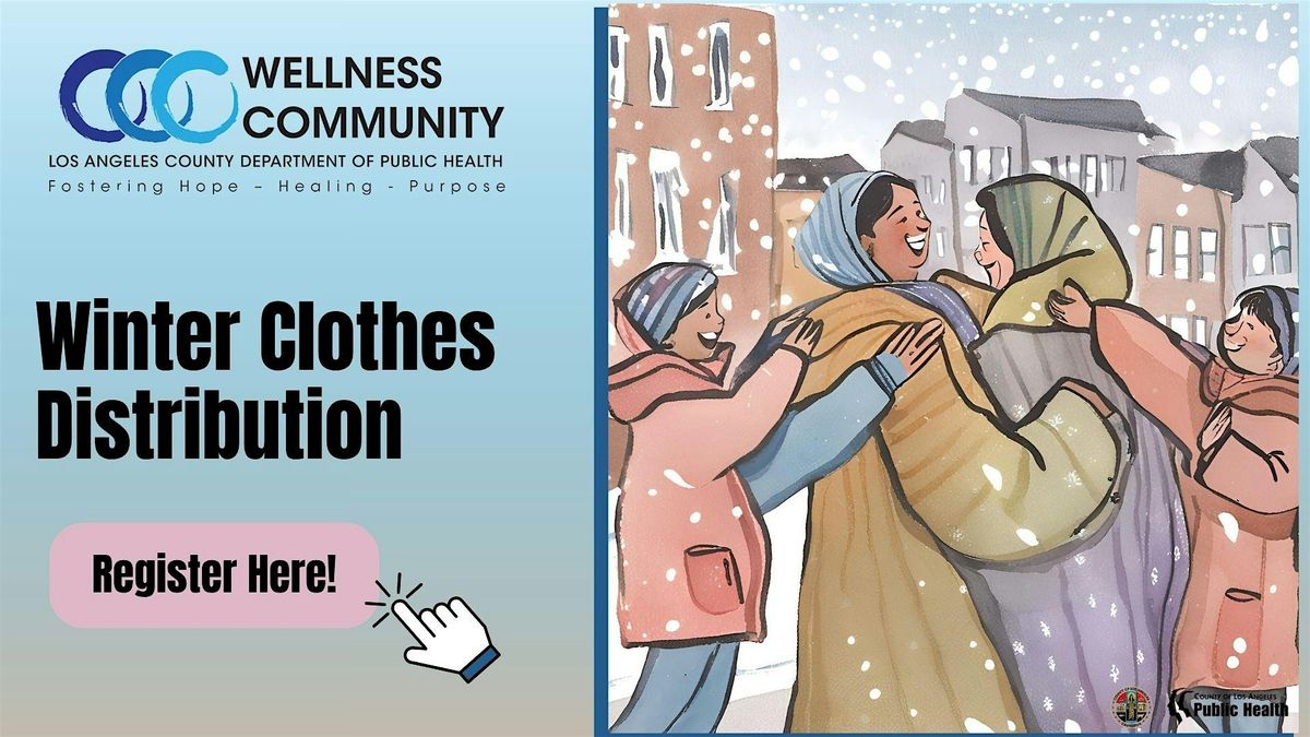 Winter Clothes Distribution- FREE! EVERYONE IS WELCOMED, 4 December | Event in Los Angeles | AllEvents