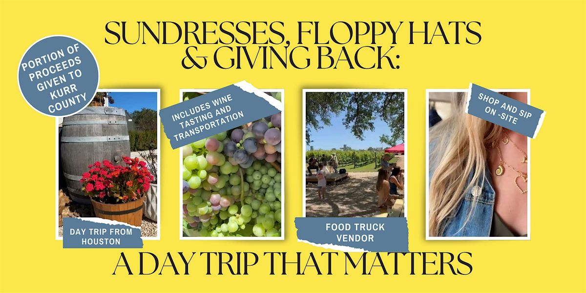 Sundresses, Floppy Hats & Giving Back: A Day Trip That Matters, 13 September | Event in Hye | AllEvents