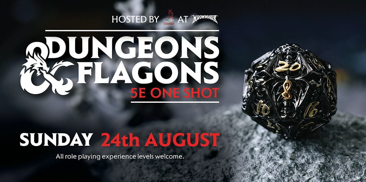 Dungeons & Flagons  - 5E One Shot - AUGUST, 24 August | Event in Boston | AllEvents