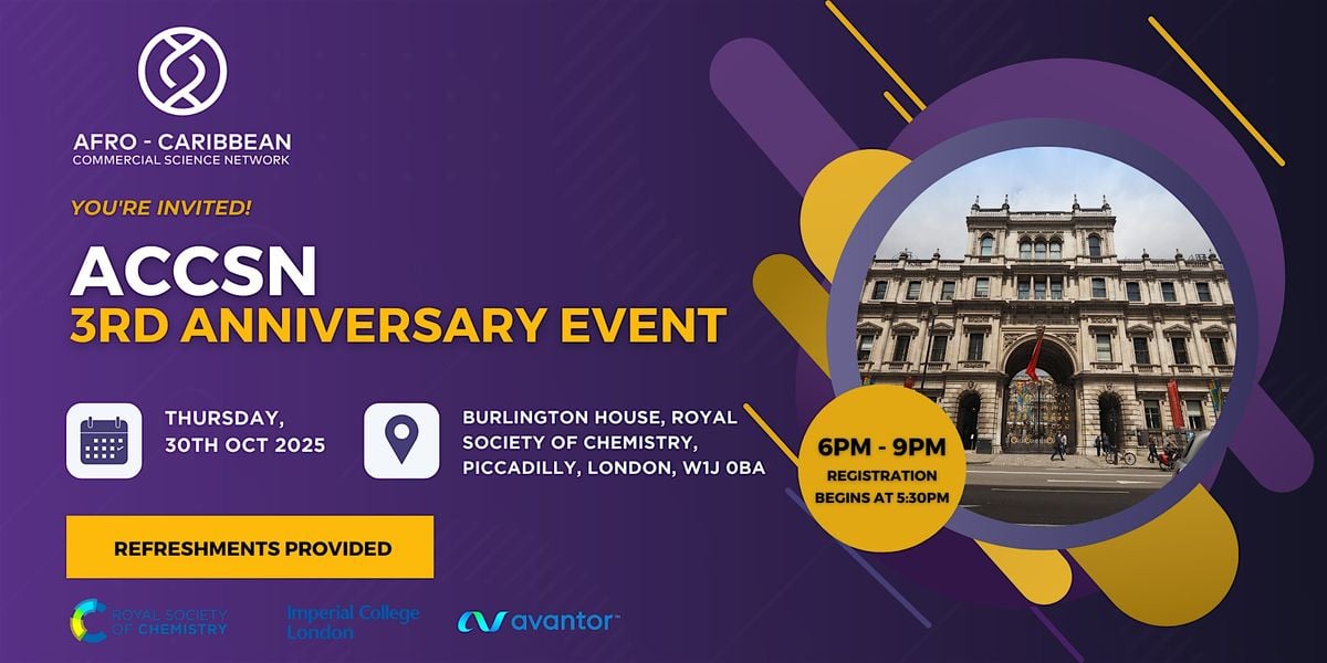 ACCSN Anniversary Event -The Past, Present & Future of Ethnic Minorities, 30 October | Event in London