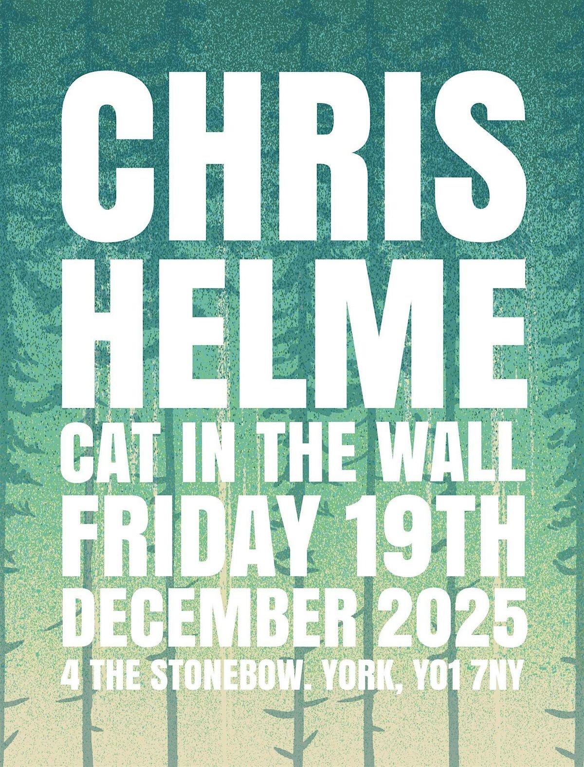 Chris Helme - Live at Cat In The Wall, York - Night 1, 19 December | Event in York | AllEvents