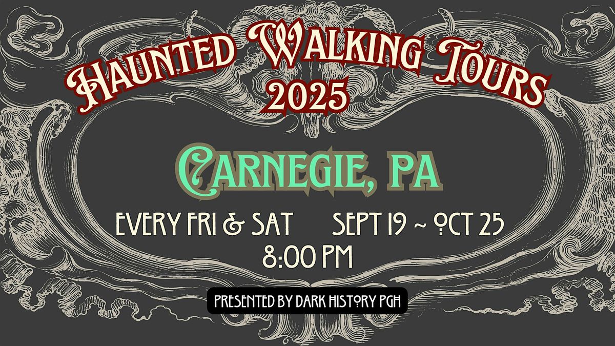 CARNEGIE Haunted Walking Tour 2025, 19 September | Event in Carnegie | AllEvents