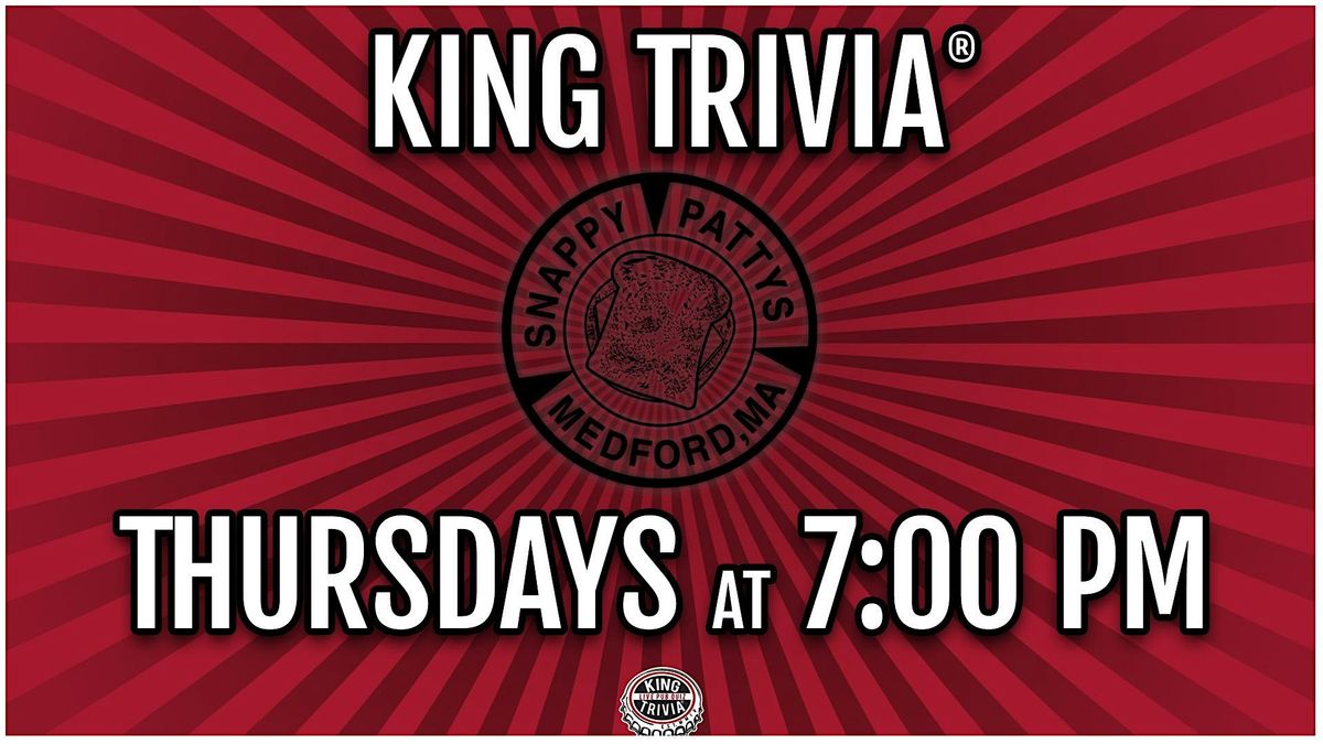 Trivia Night at Snappy Patty's | Event in Medford | AllEvents