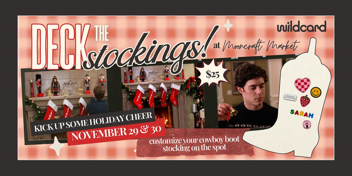 Deck the Stockings: Design Your Own Custom Stocking, 29 November | Event in Hamilton | AllEvents