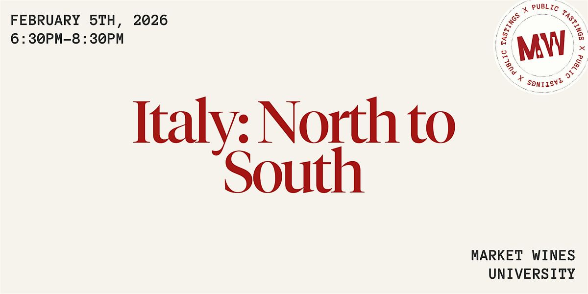 Italy: North to South, 5 February | Event in Calgary | AllEvents