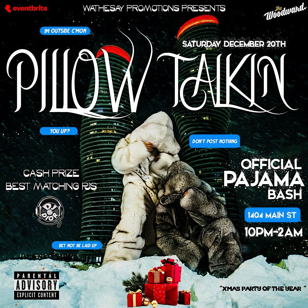 Pillow Talkin : Official Pajama Xmas Bash, 20 December | Event in Cincinnati | AllEvents
