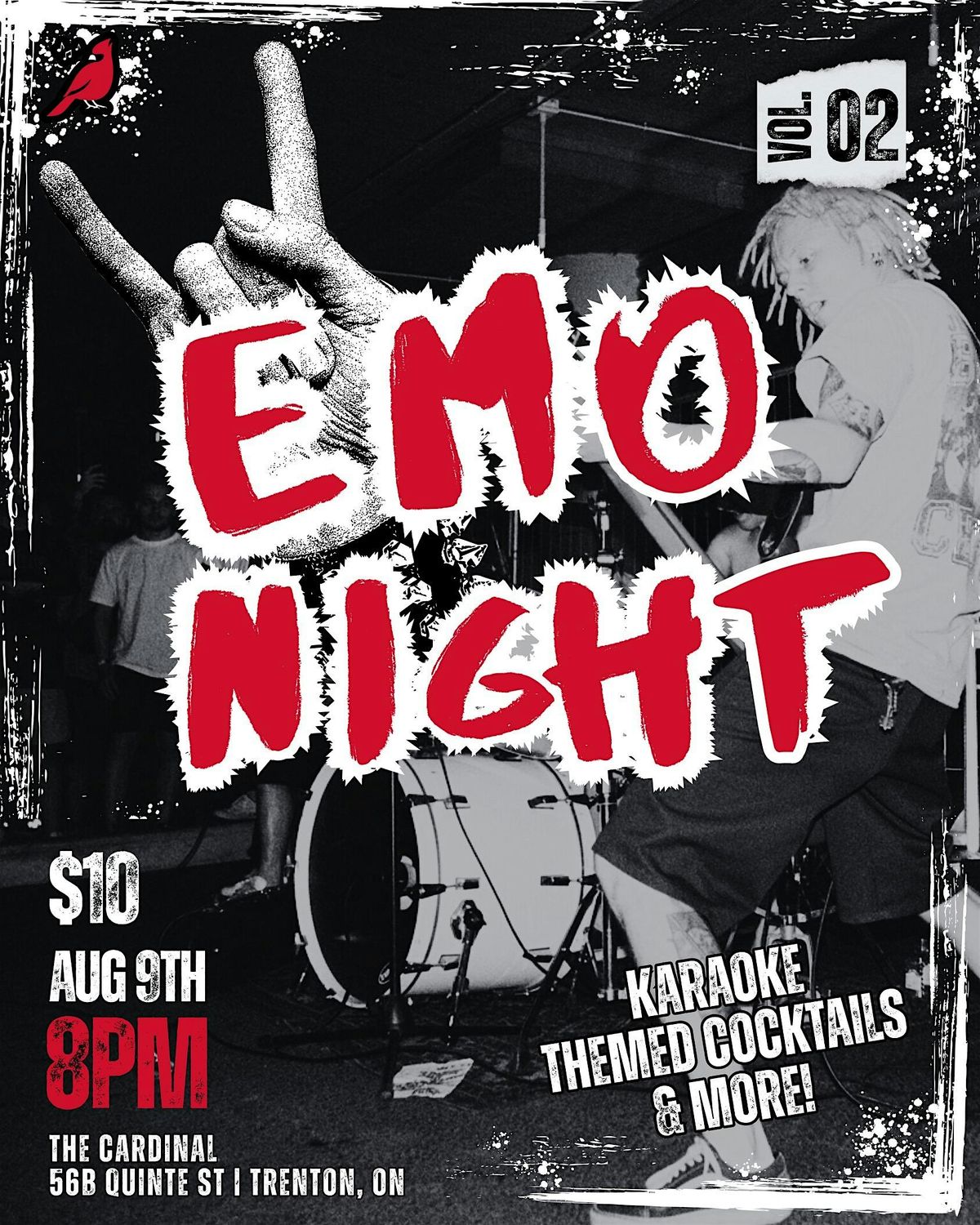 Emo Night: Vol 2, 9 August | Event in Trenton | AllEvents