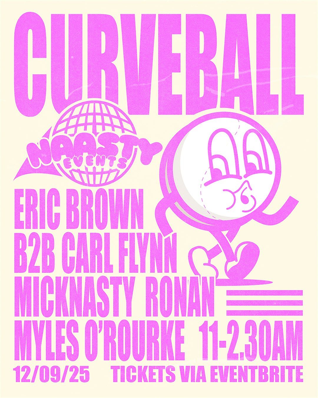NaastyEvents @ Curveball, 12 September | Event in Dublin | AllEvents