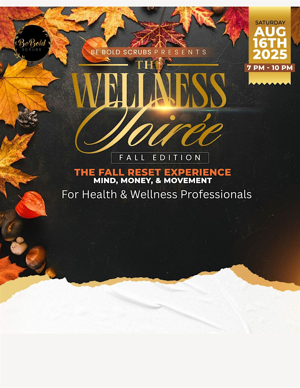 The Wellness Soiree for Healthcare Professionals, 16 August | Event in Baton Rouge | AllEvents