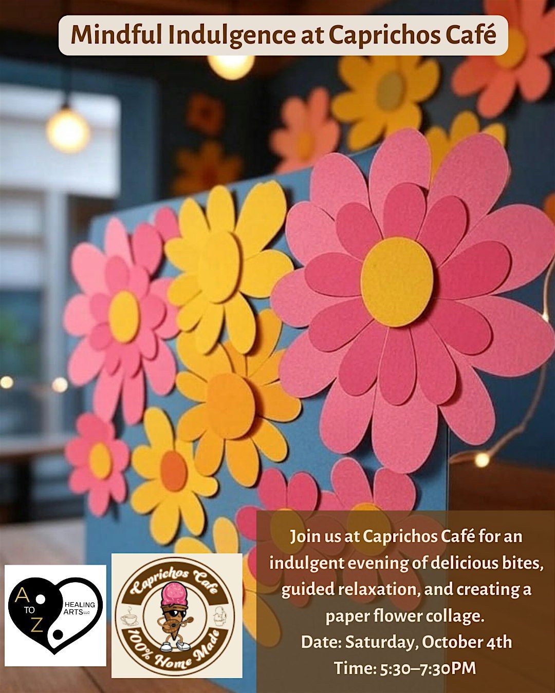 Mindful Indulgence at Caprichos Café, 4 October | Event in Lake Worth Beach | AllEvents
