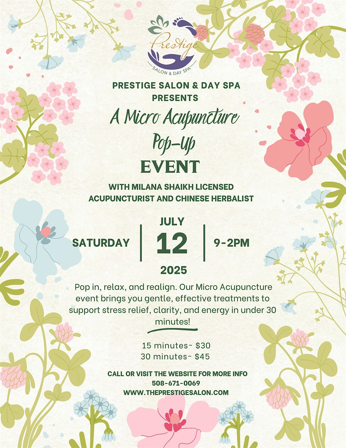 Micro-Acupuncture Pop-Up, 12 July | Event in Webster | AllEvents