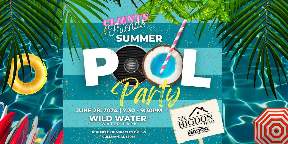 Higdon Team Pool Party 2025, 28 June | Event in Cullman | AllEvents