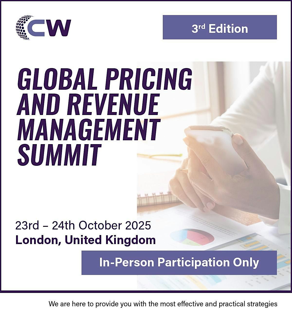 GLOBAL PRICING AND REVENUE MANAGEMENT SUMMIT, 23 October | Event in London | AllEvents