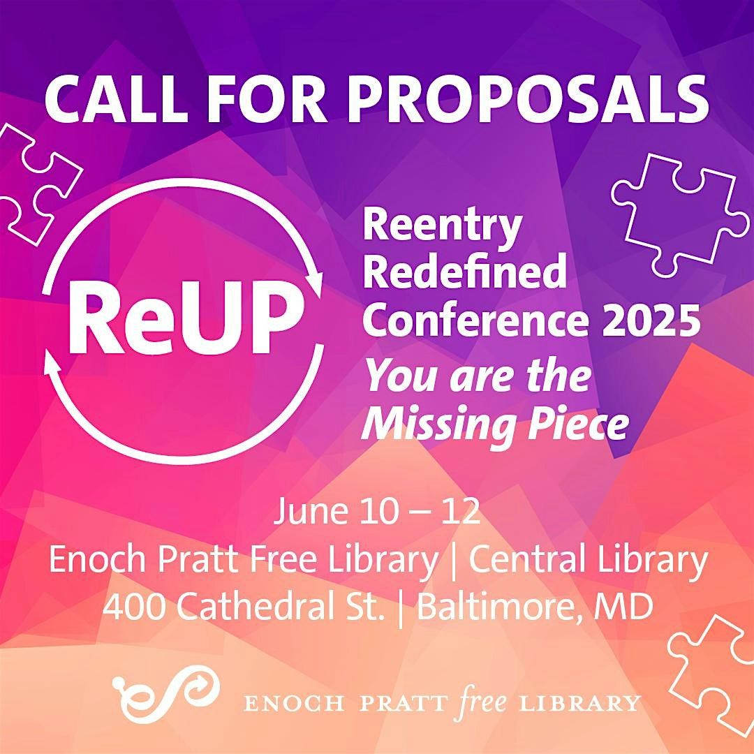 ReUP Reentry Redefined Conference : You are the Missing Piece | Event in Baltimore | AllEvents