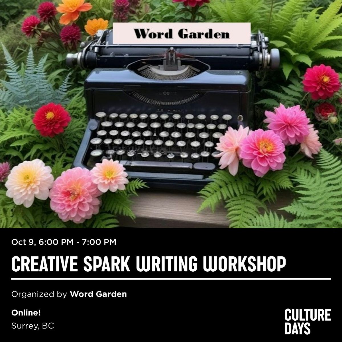 Morning Creativity Burst Writing Workshop, 27 September | Event in Surrey | AllEvents