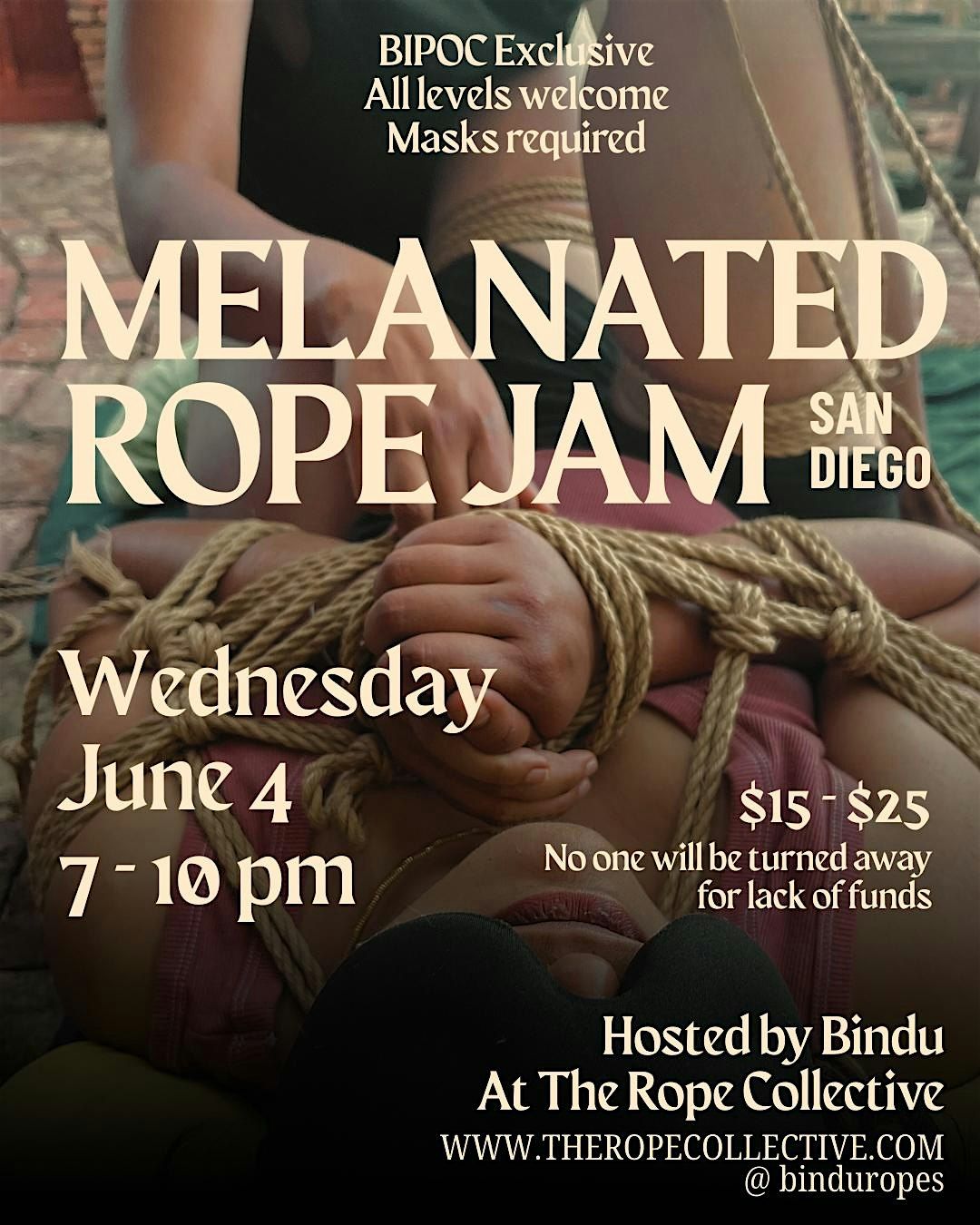 The Rope Collective's Melanated Rope Jam, 10 September | Event in San Diego | AllEvents