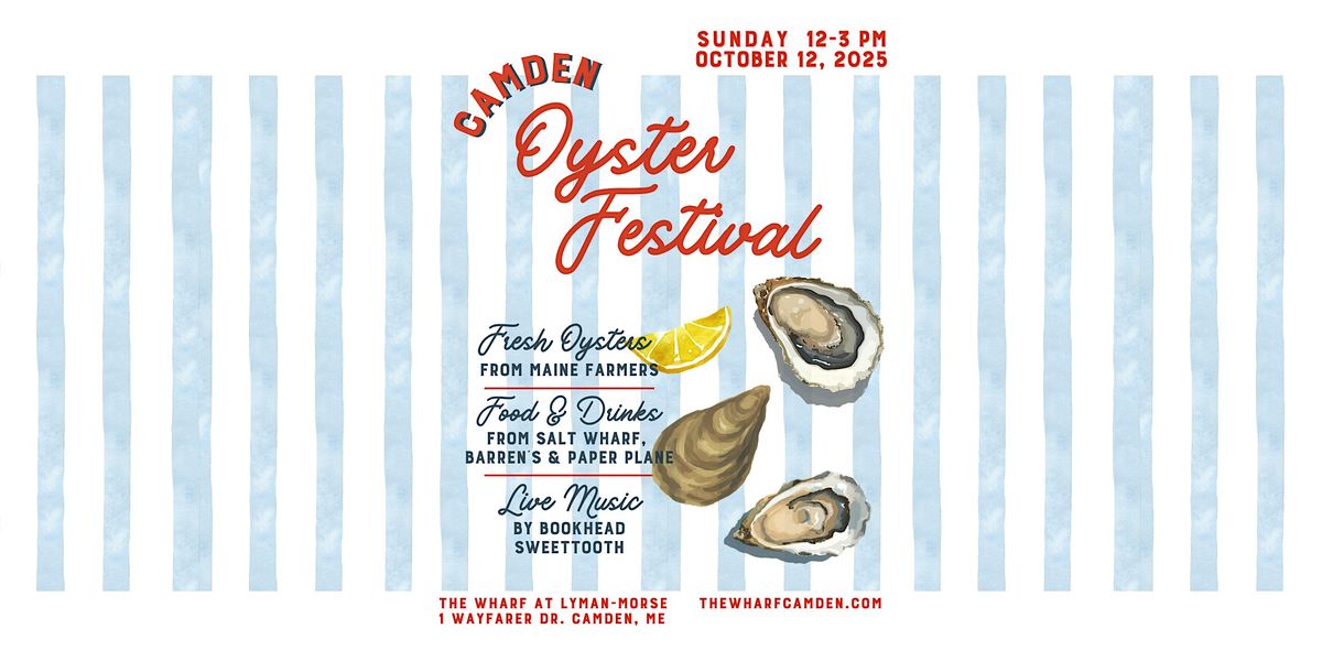 3rd Annual Camden Oyster Festival, 12 October | Event in Camden | AllEvents