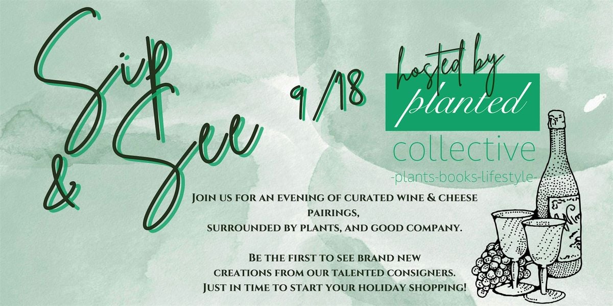 Sip & See, 18 September | Event in Natick | AllEvents