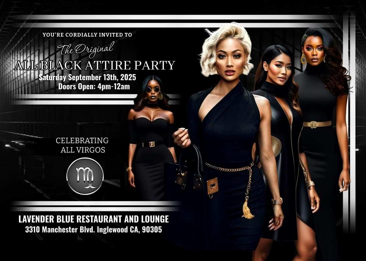 The Original Black Attire Party, 13 September | Event in Inglewood | AllEvents
