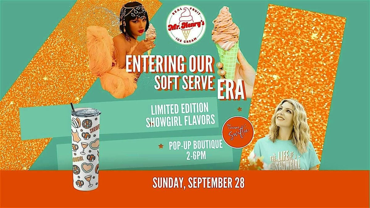 Pop-up boutique, The Unhinged Swiftie, at Mr. Henry's Real Fruit Ice Cream, 28 September | Event in Burleson