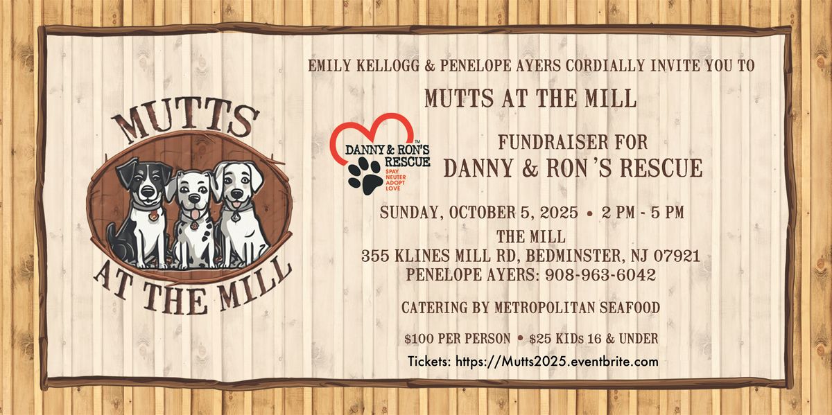 Mutts at the Mill, 5 October | Event in Bedminster | AllEvents