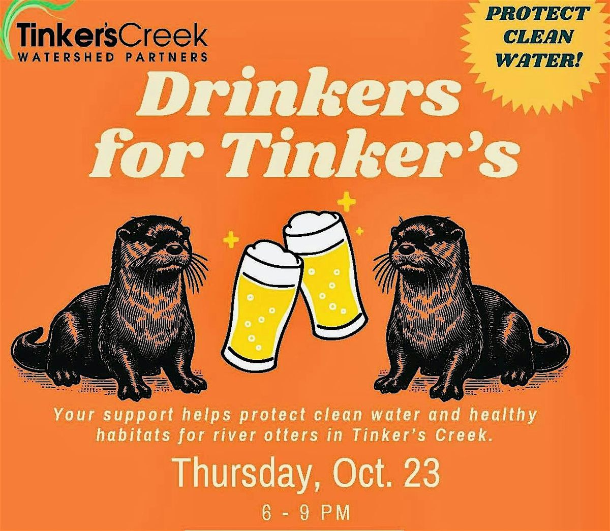 Drinkers for Tinker's, 23 October | Event in Akron | AllEvents