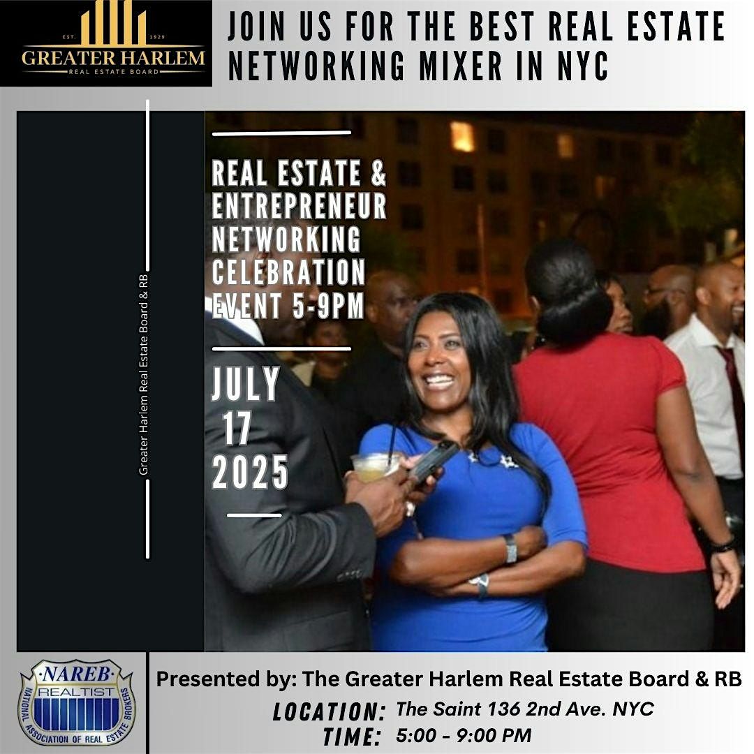 NYC's Most Exclusive Real Estate & Entrepreneurs Appreciation Event, 28 August | Event in New York | AllEvents