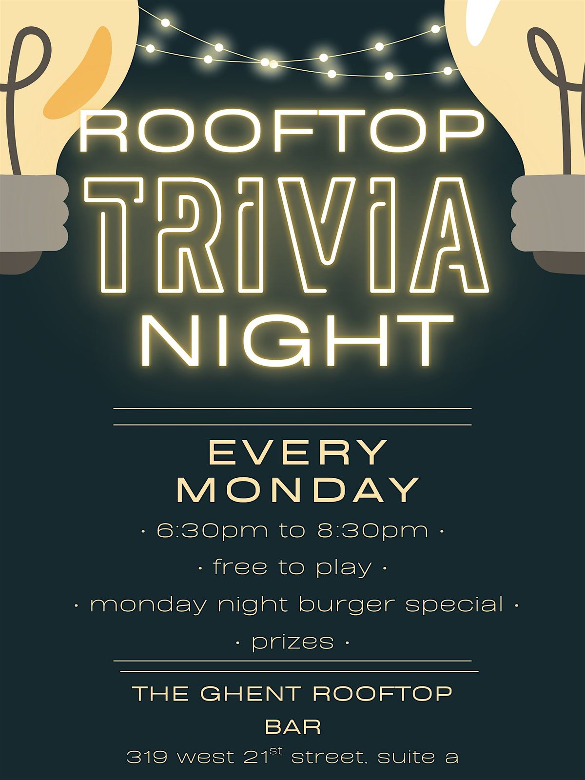 Brains & Burgers: Monday Night Trivia! | Event in Norfolk | AllEvents