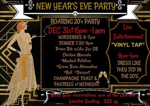 New years eve hoppin party at froggies, virginia beach va New Years Eve Dinner & Party at American Legion Mount Dora, Mount Dora