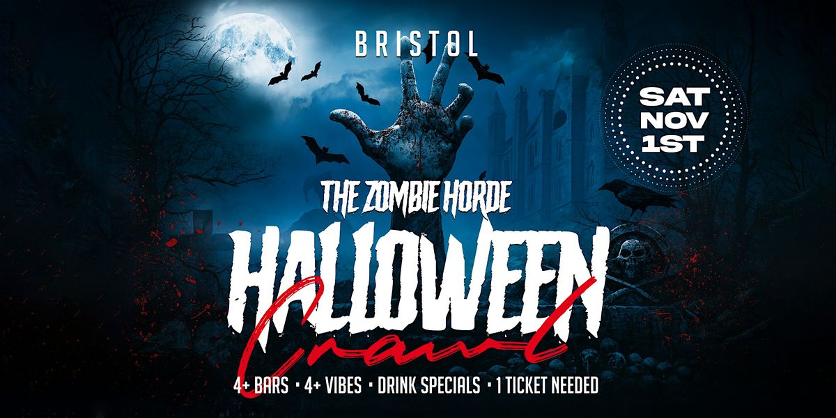 Zombie Horde Halloween Pub Crawl Bristol 2025, 1 November | Event in Bristol | AllEvents