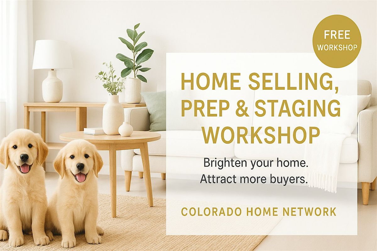 Home Selling, Prep, & Staging Workshop, 5 November | Event in Durango | AllEvents