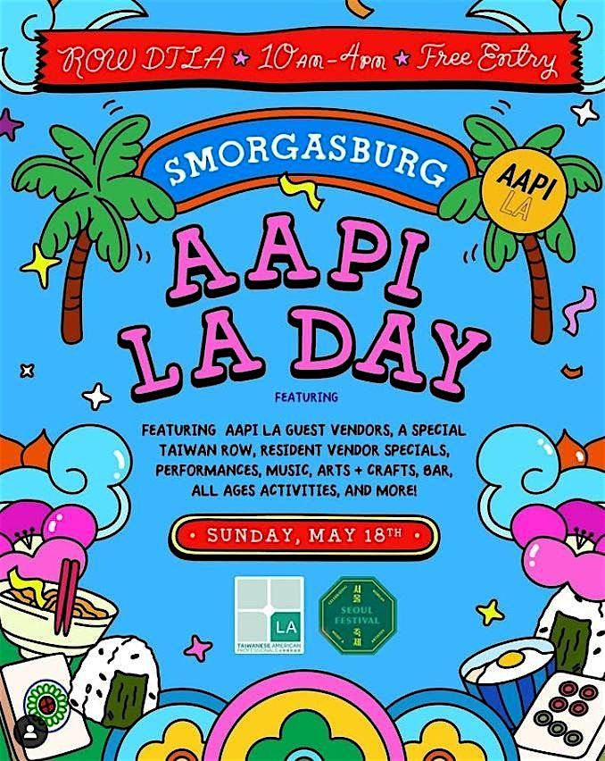 AAPI LA Market @ Smorgasburg, 18 May | Event in Los Angeles | AllEvents