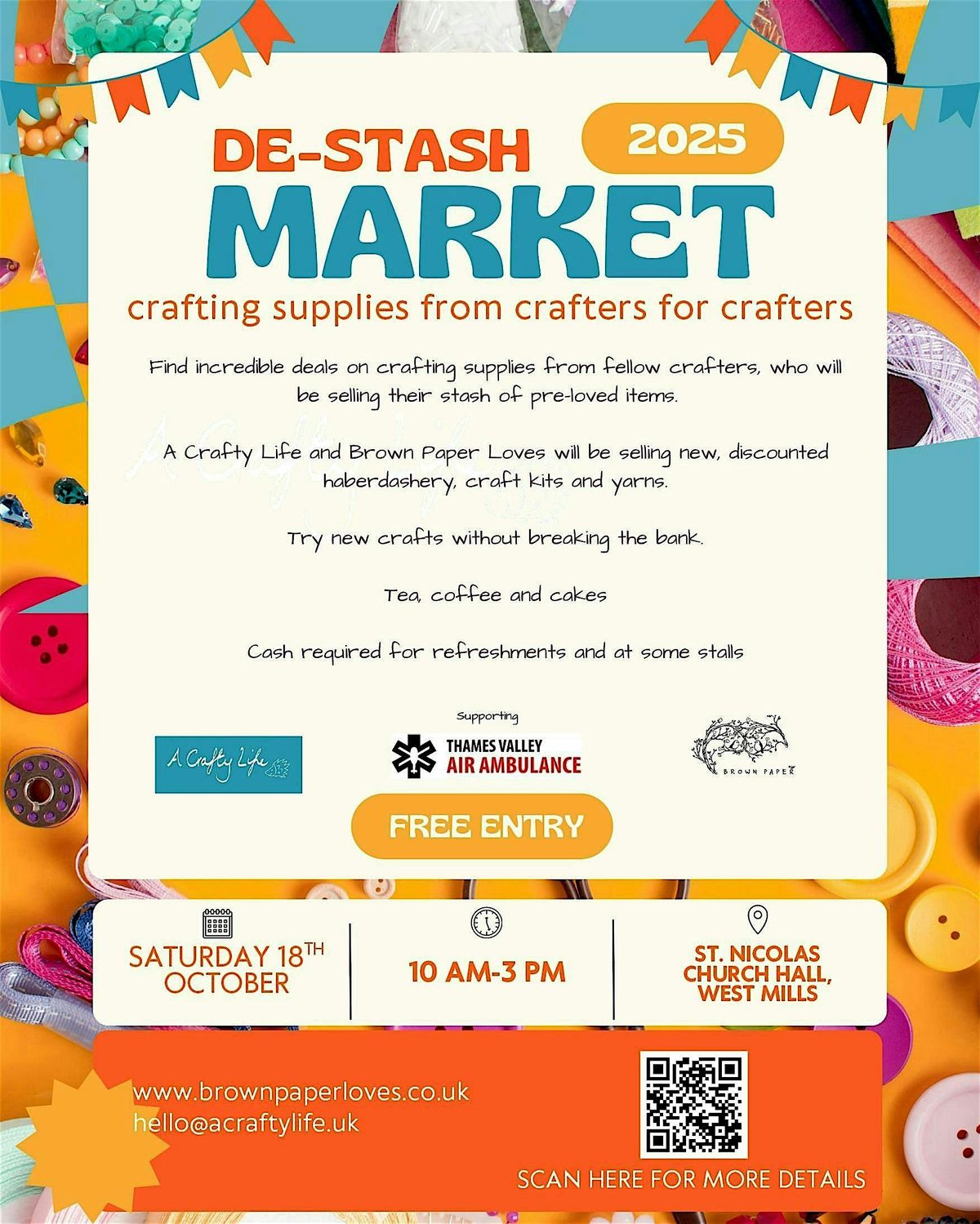 Newbury De-Stash Market - 18th October 2025, 18 October | Event in Newbury | AllEvents