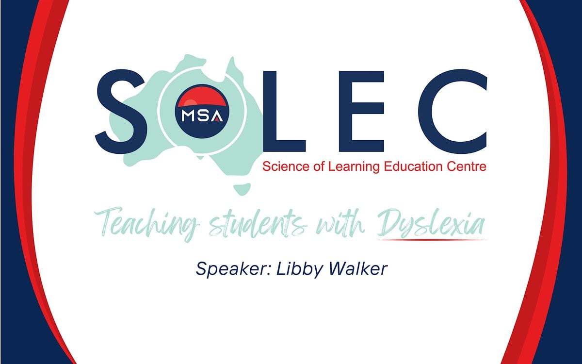 Teaching Students with Dyslexia, 14 November | Event in Varsity Lakes | AllEvents