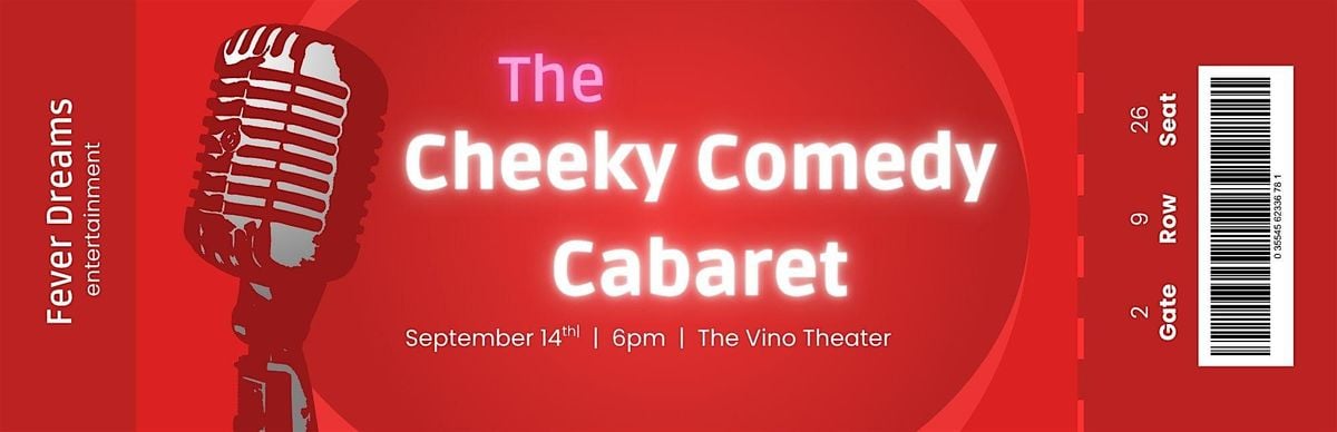 The Cheeky Comedy Cabaret, 14 September | Event in Brooklyn | AllEvents