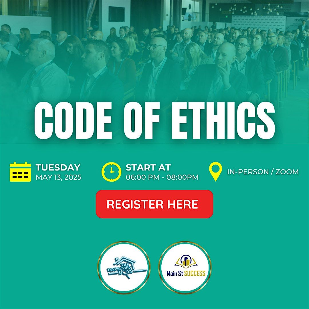 Code of Ethics, 13 May | Event in Smithtown | AllEvents