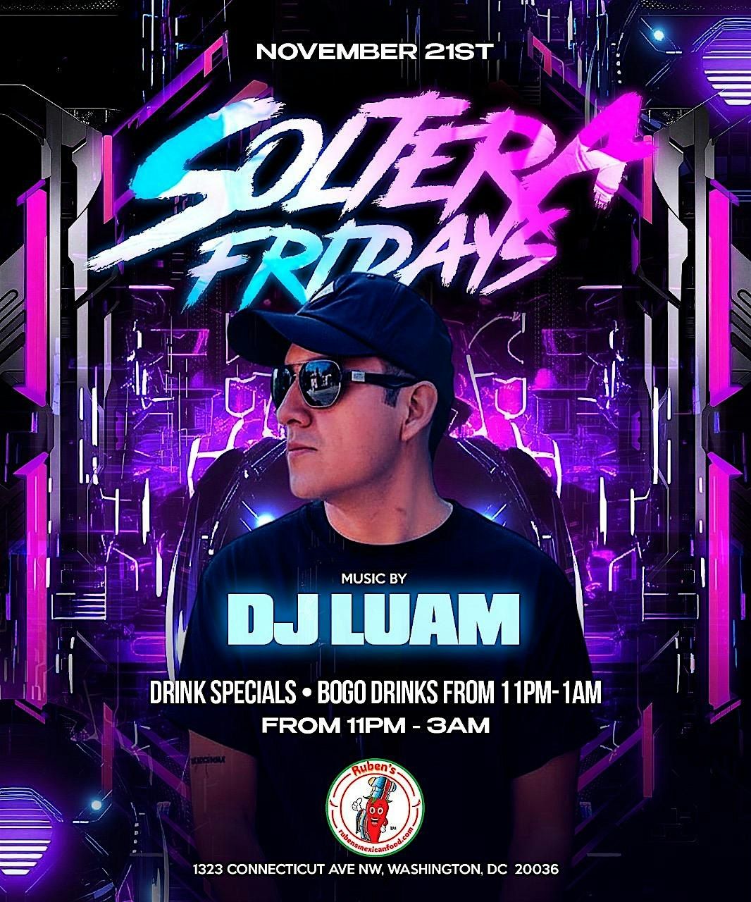 Soltera Fridays At Dupont Circle | Event in Washington | AllEvents