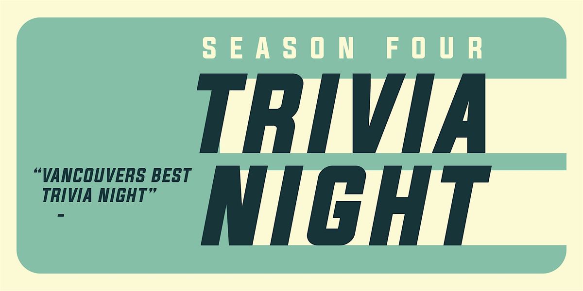 Thursday Night Trivia | Event in Vancouver | AllEvents