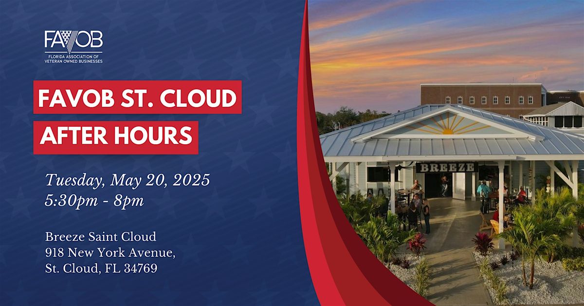 FAVOB SAINT CLOUD AFTER HOURS | Event in St. Cloud | AllEvents