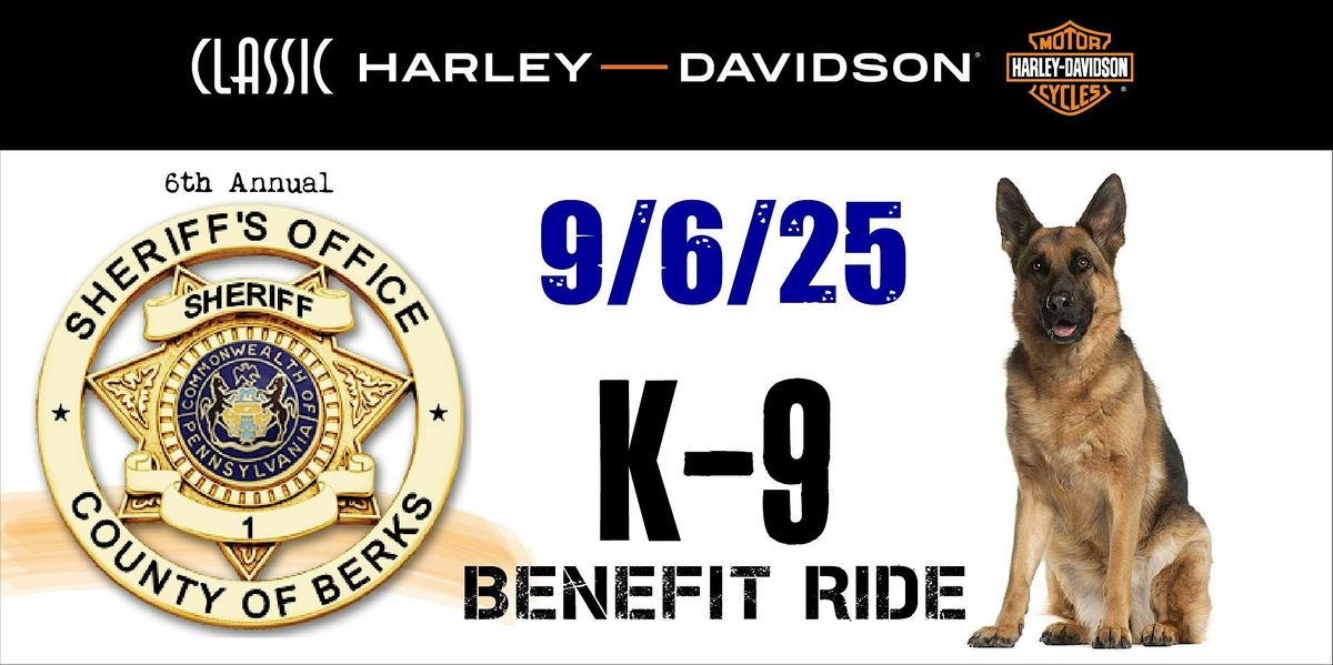 Berks County Sheriff's Office K-9 Benefit Ride, 6 September | Event in Leesport | AllEvents