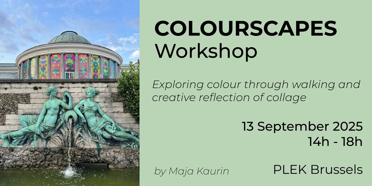 Workshop: COLOURSCAPES, 13 September | Event in Bruxelles | AllEvents