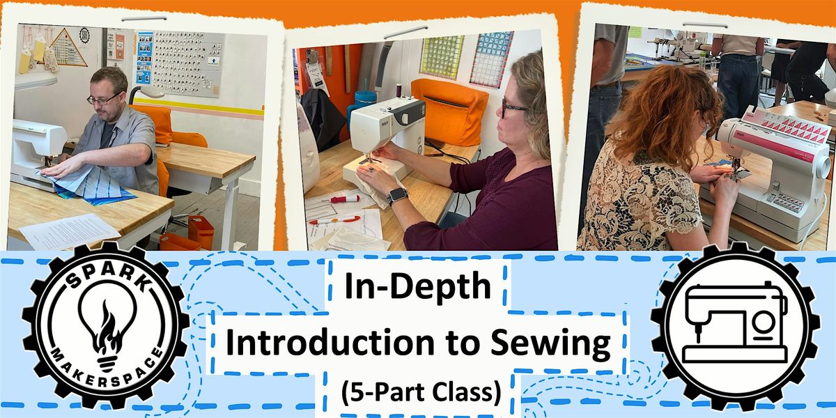 In-Depth Introduction to Sewing (5 Part), 17 September | Event in New London | AllEvents