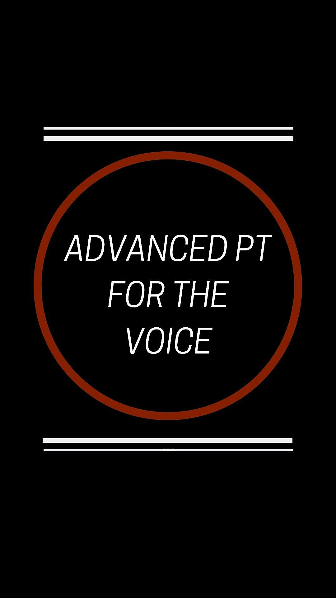 Advanced PT for the Voice, 12 July | Event in Marietta | AllEvents