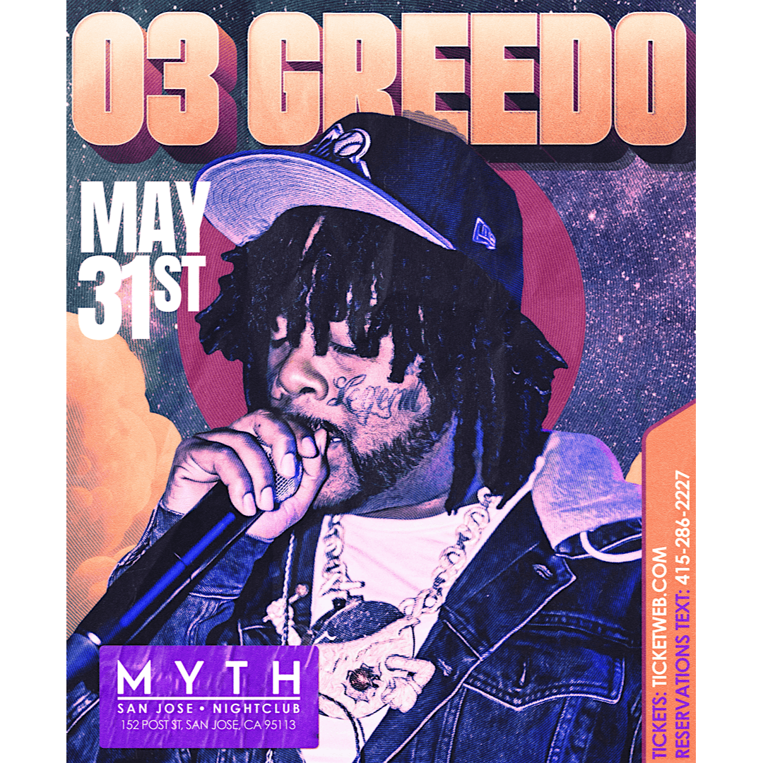 03 GREEDO LIVE IN SAN JOSE, 31 May | Event in San Jose | AllEvents