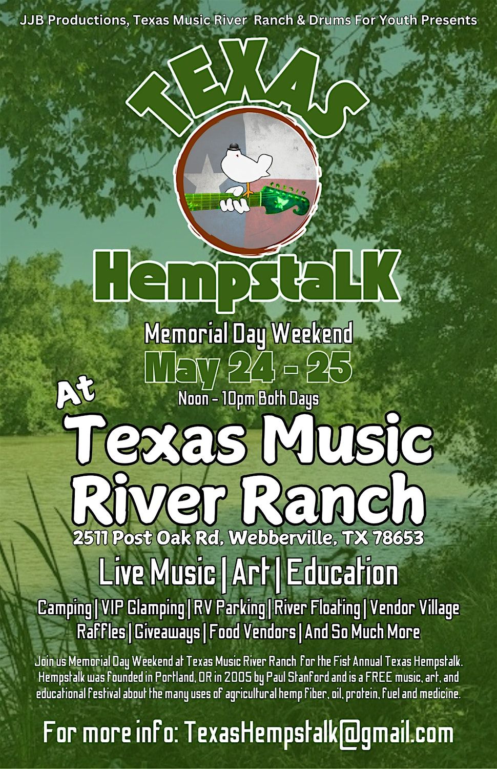 Texas HempstaLK, 24 May | Event in Webberville | AllEvents